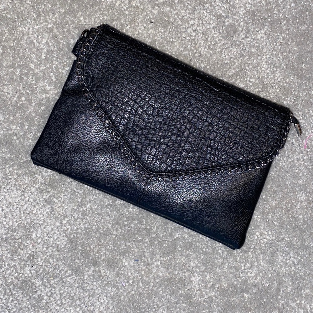 Black Clutch or Shoulder bag